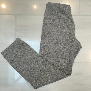 Grey joggers with button detail